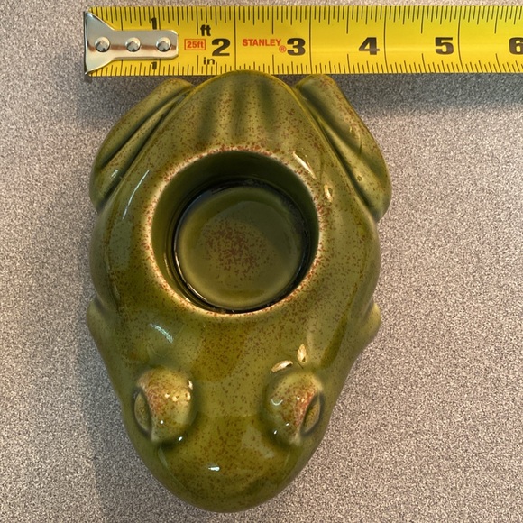 Partylite - pair of frog tea lite candle holders. - Picture 8 of 9